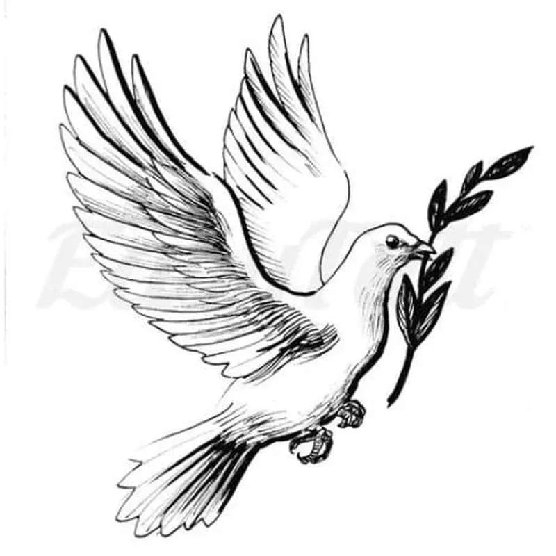 dove-with-twig-temporary-tattoo Dove with Twig – Temporary Tattoo