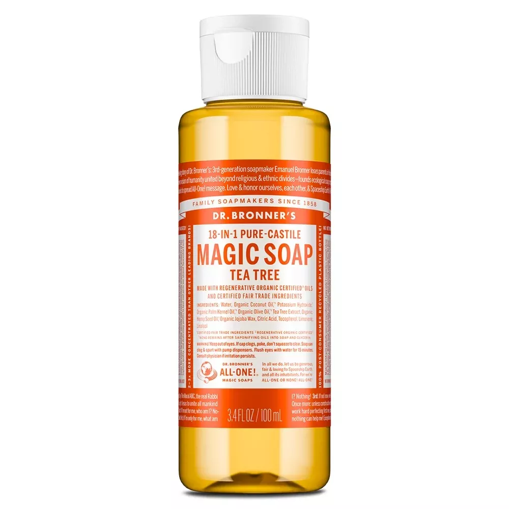 Dr. Bronner's Magic Soaps Tea Tree Pure-Castile Soap — Pick Size