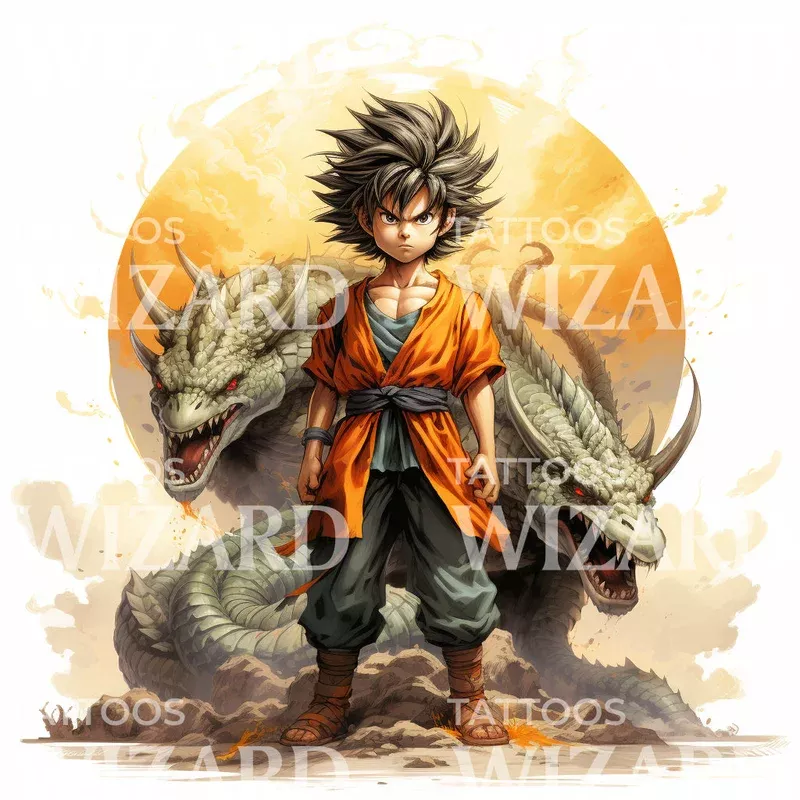 dragon-ball-inspired-tattoo-design Dragon Ball Inspired Tattoo Design