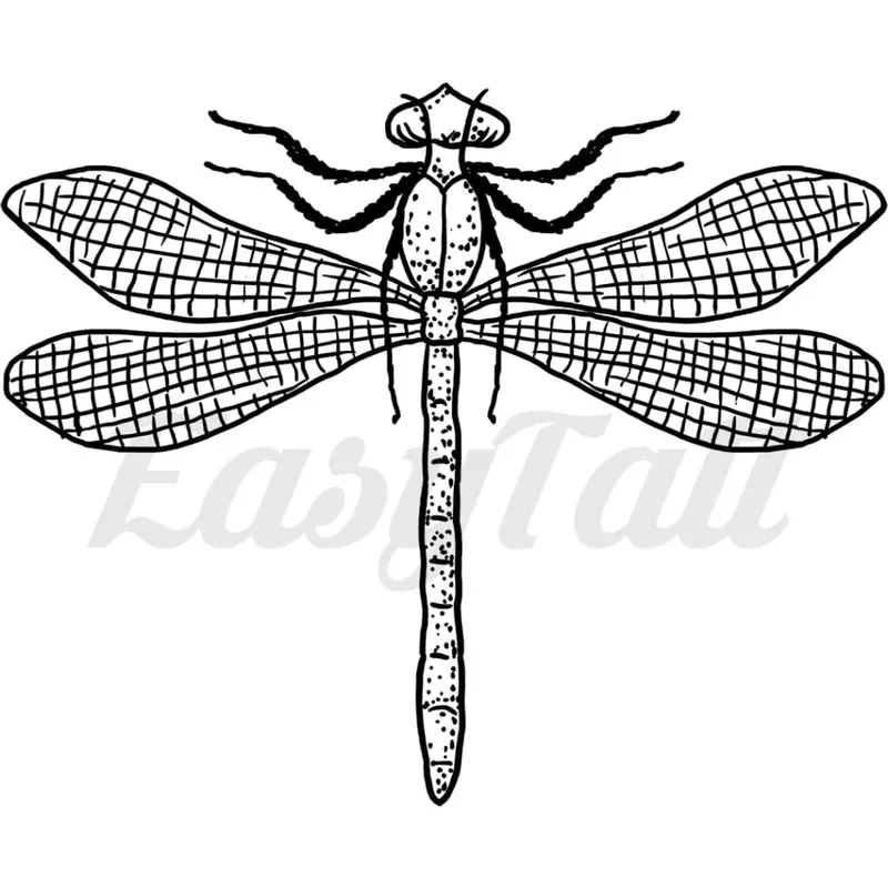 Dragon Fly – By Didi Fox – Temporary Tattoo