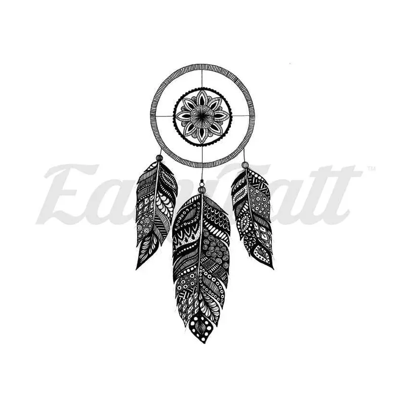 dreamcatcher-temporary-tattoo Dreamcatcher – Temporary Tattoo
