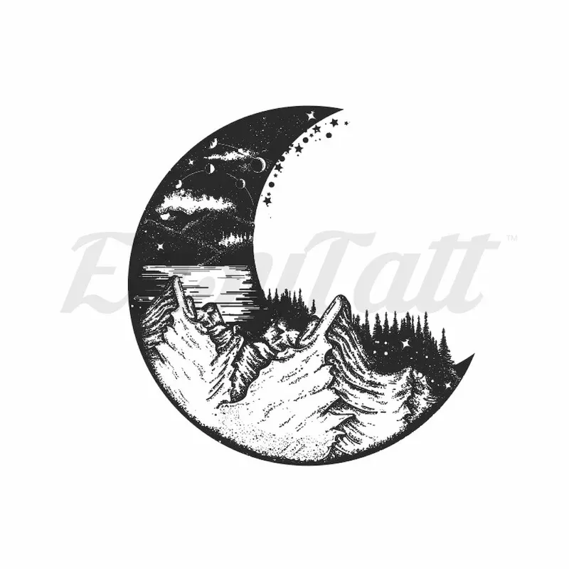 Dreamscape – Temporary Tattoo