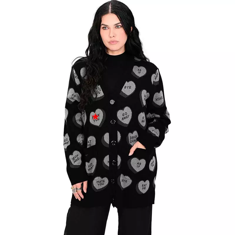 drop-dead-conversation-hearts-cardigan Drop Dead Conversation Hearts | CARDIGAN