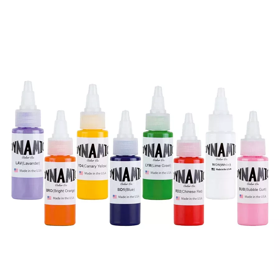 dynamic-colors-set-8-bottles-1oz-each Dynamic Colors Set 8 Bottles 1oz Each