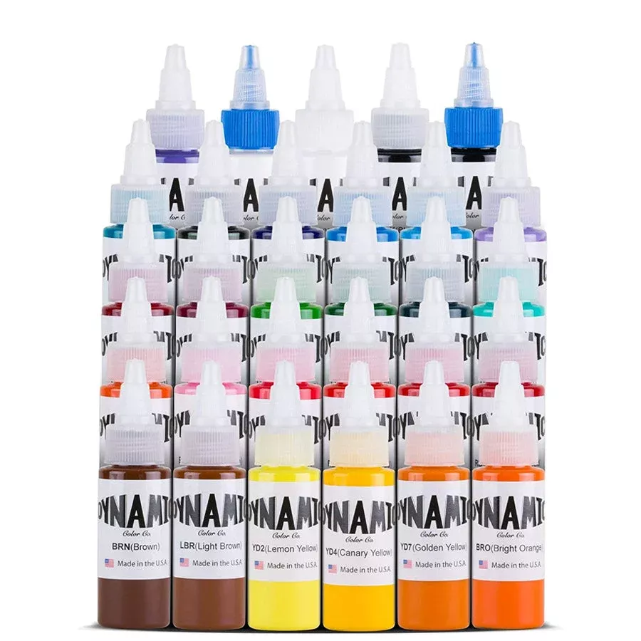 dynamic-tattoo-colors-individual-bottles-1oz Dynamic Tattoo Colors - Individual Bottles - 1oz