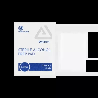 dynarex-alcohol-prep-pads-large-box-100 Dynarex Alcohol Prep Pads — Large — Box of 100