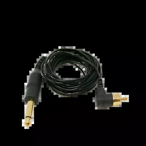 electrum-budget-angled-rca-cord-12gblack-gold-8 Electrum BUDGET Angled RCA Cord 12gBlack/Gold (8')