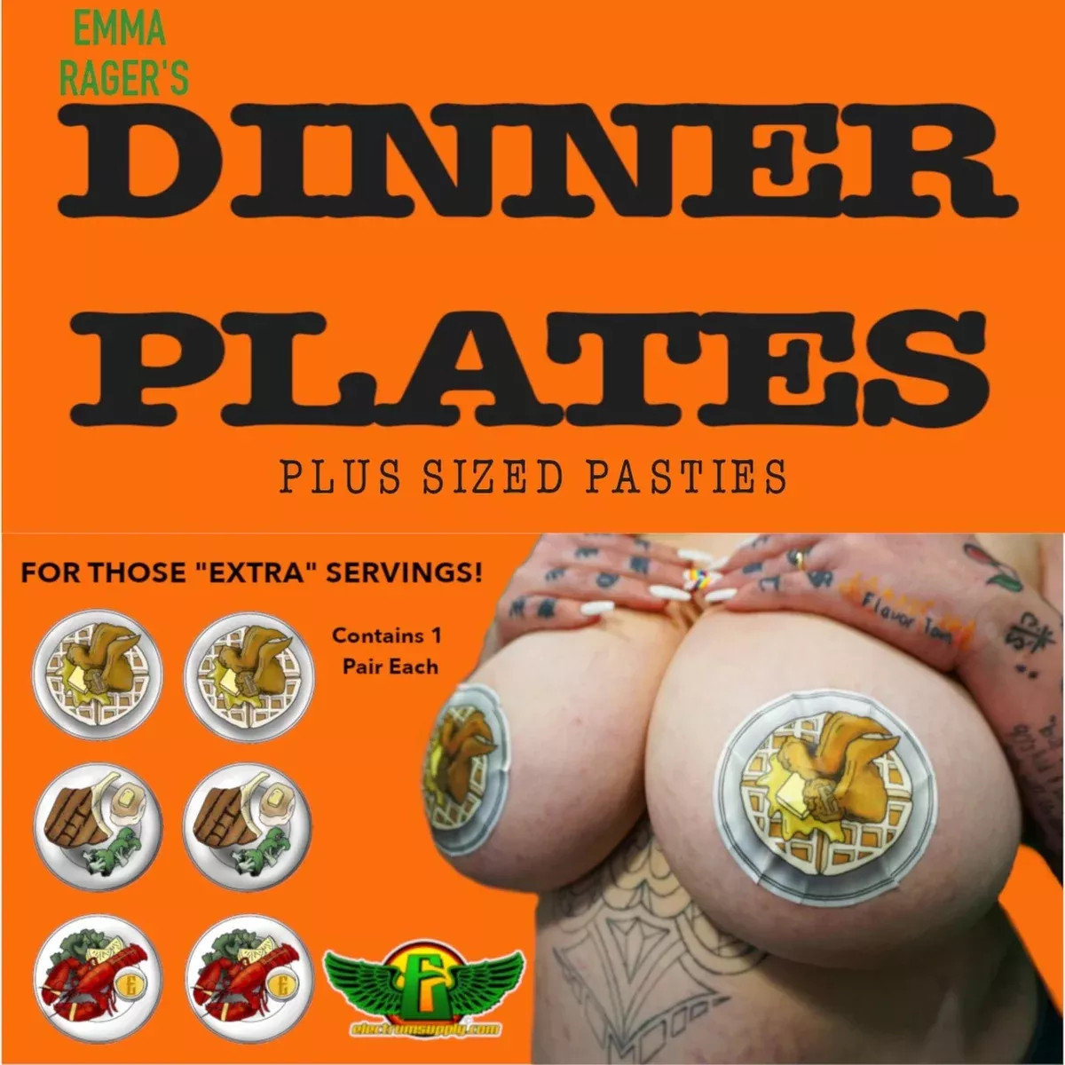 Electrum ''DINNER PLATES'' PASTIE PACK - XL