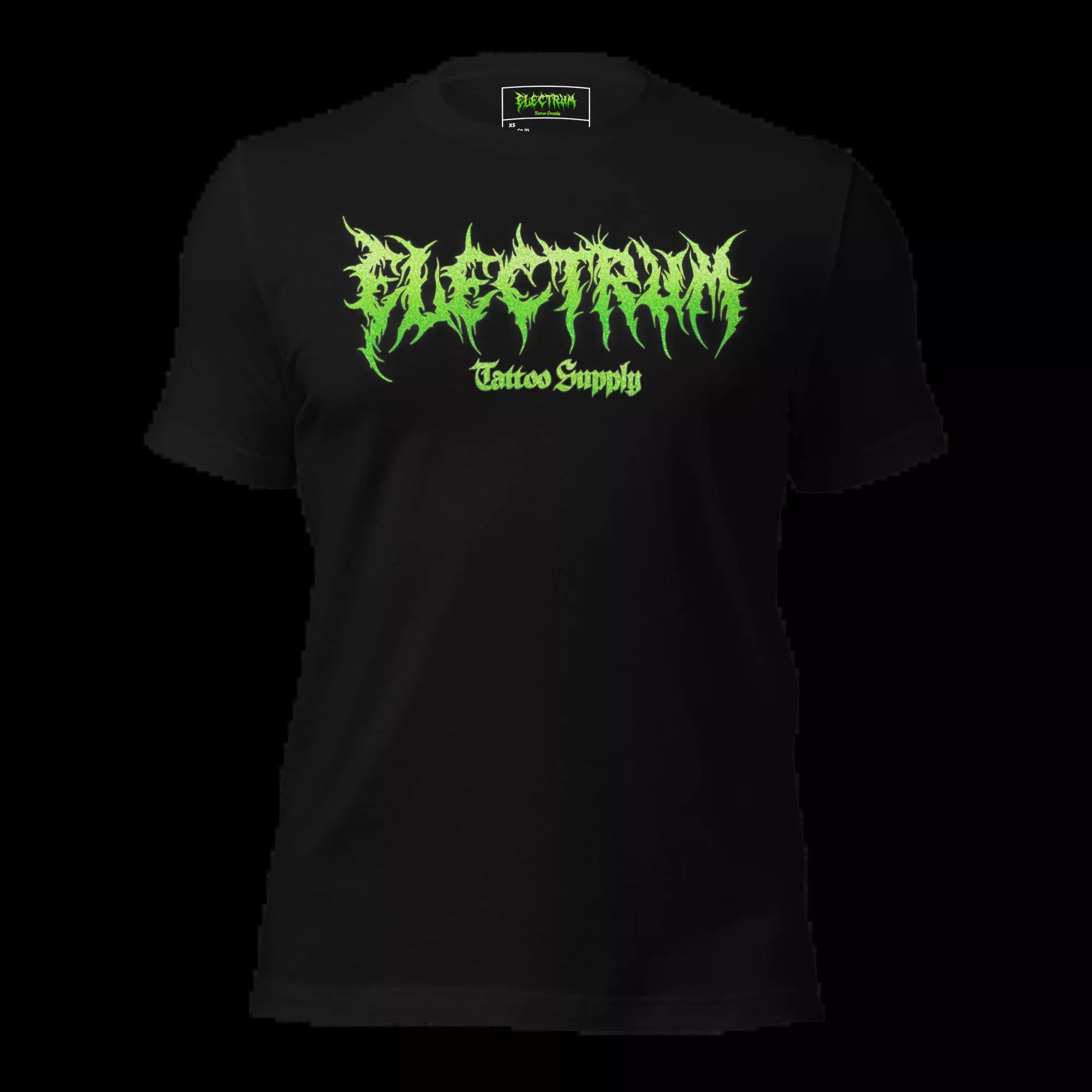 Electrum Supply Tee – Green Glitter Metal