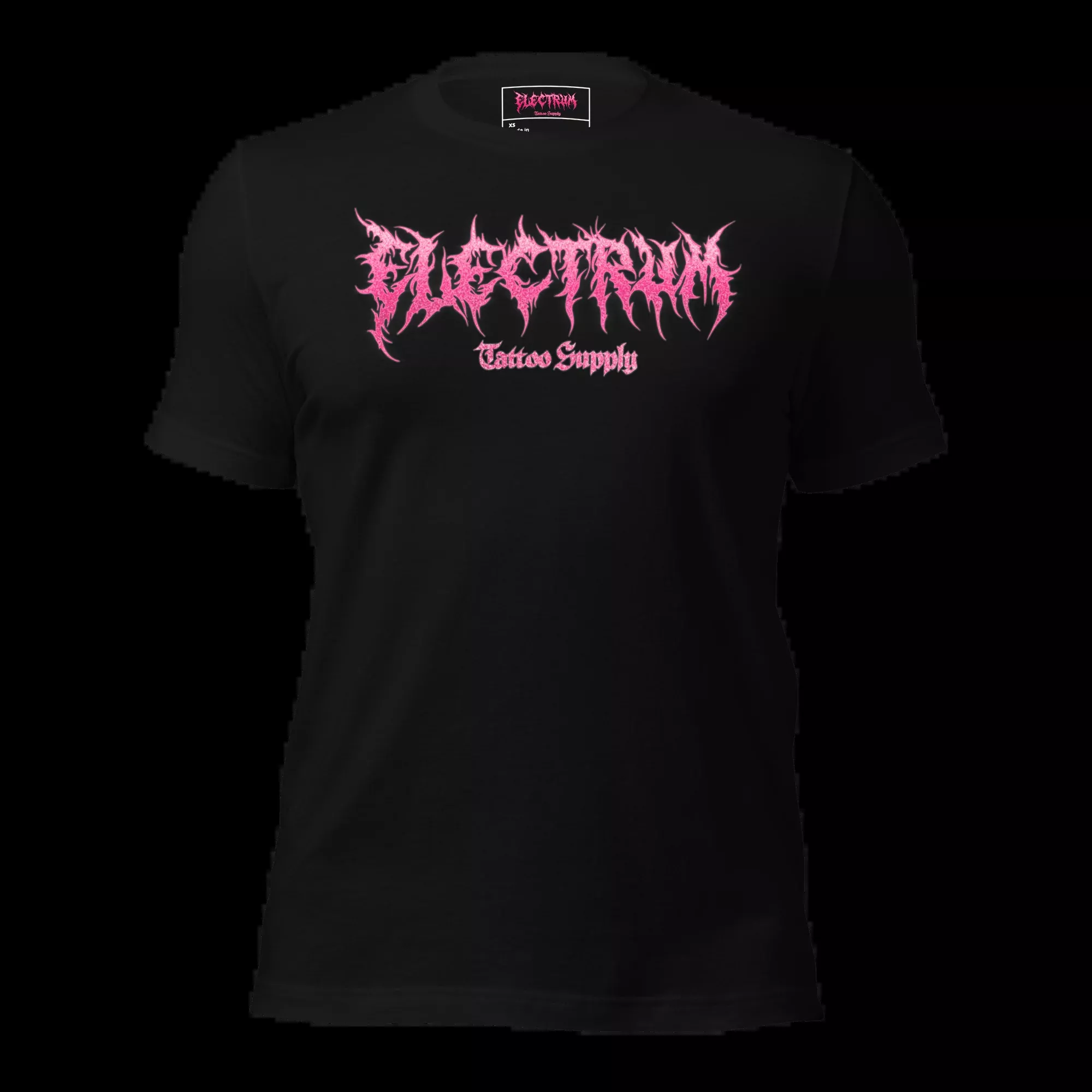 Electrum Supply Tee – Pink Glitter Metal