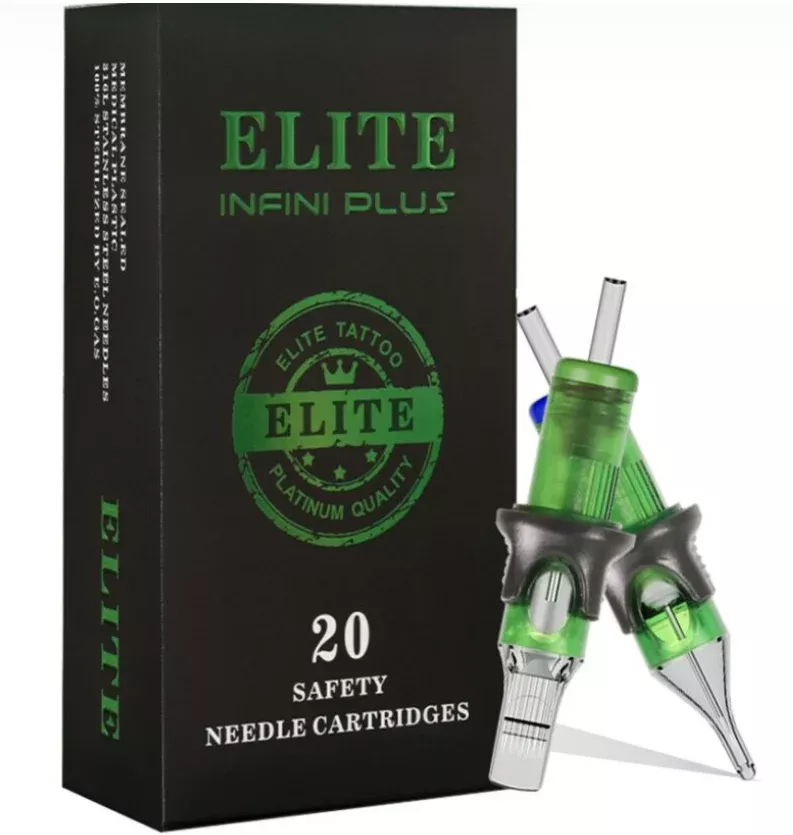 elite-infini-plus-tattoo-needle-cartridges-round-liner-20pcs ELITE INFINI PLUS Tattoo Needle Cartridges - Round Liner (20pcs)