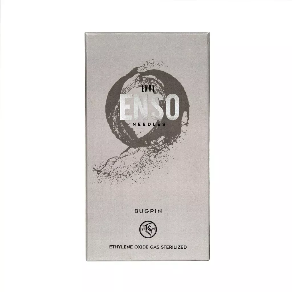 enso-semi-textured-bugpin-round-liner-tattoo-needles-50pk ENSO Semi-Textured Bugpin Round Liner Tattoo Needles (50pk)