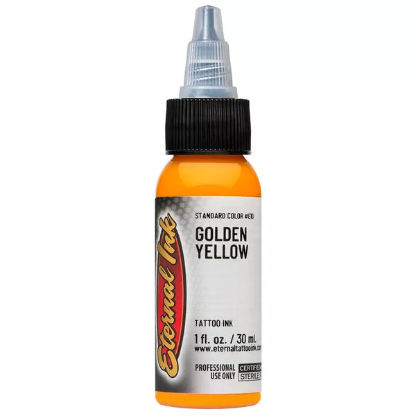 Eternal Golden Yellow Tattoo Ink