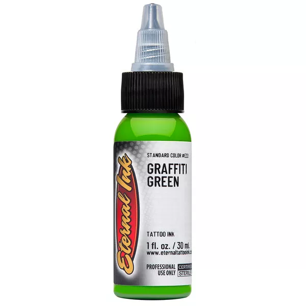 Eternal Graffiti Green Tattoo Ink