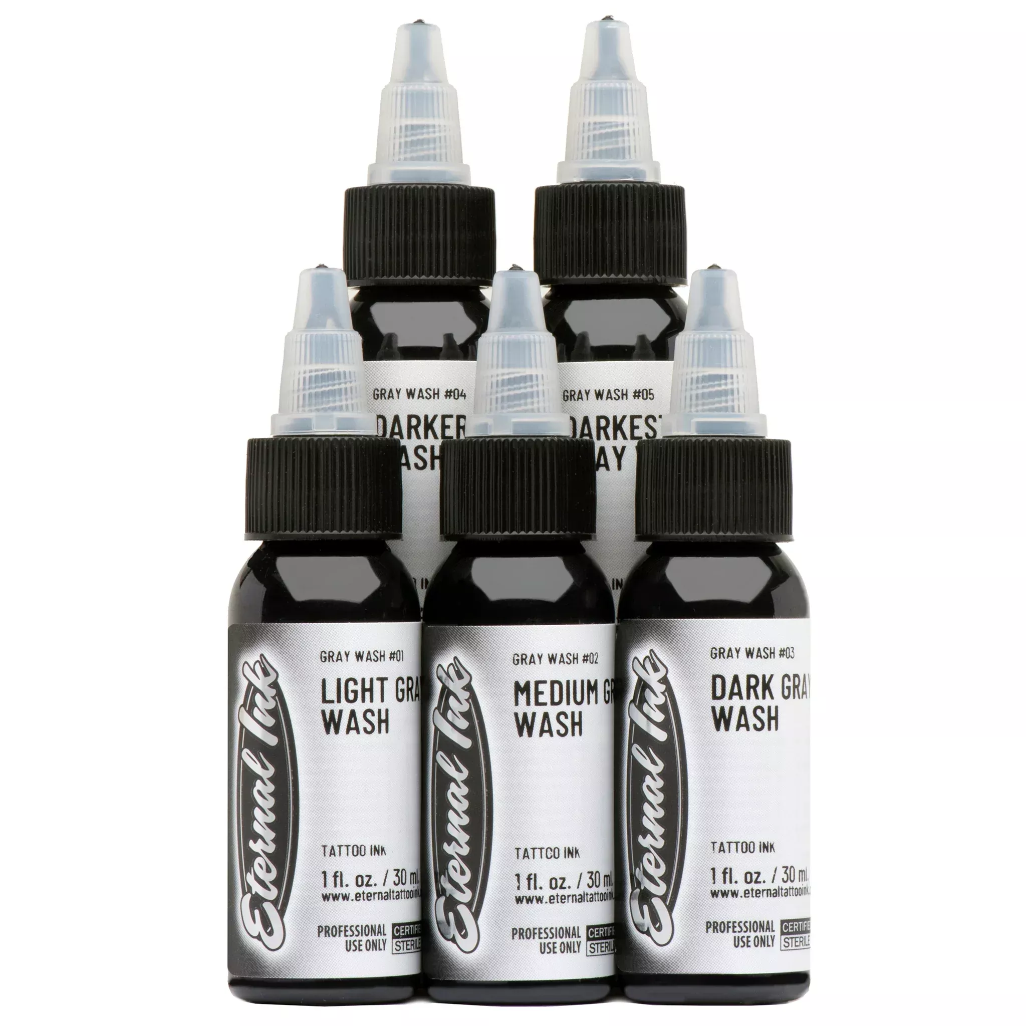 eternal-gray-wash-set-5-bottles-1oz-each Eternal Gray Wash Set 5 Bottles 1oz Each