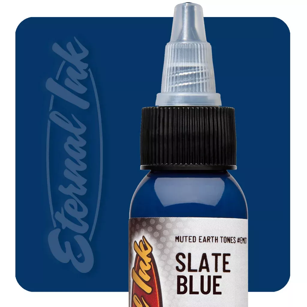 eternal-muted-earth-tones-slate-blue-tattoo-ink Eternal Muted Earth Tones Slate Blue Tattoo Ink
