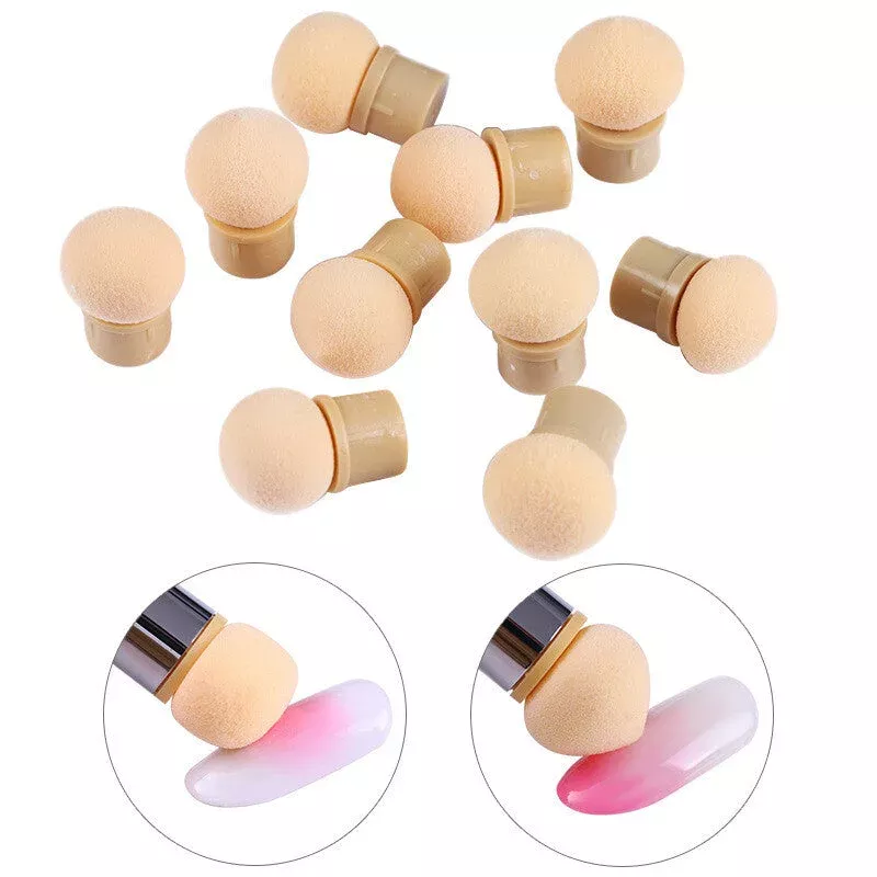 Extra Sponges for ombr sponge nail tool set 10’s
