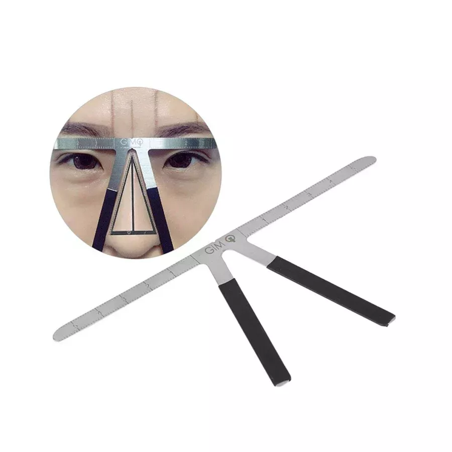 eyebrow-measuring-metal-t-type-scale Eyebrow Measuring Metal T Type Scale