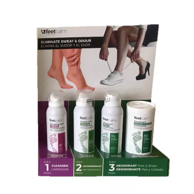 Feetcalm Display Stand | Odour Feet