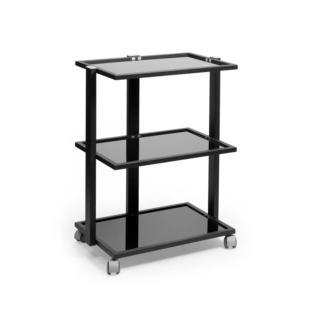 fellowship-rolling-cart-black Fellowship Rolling Cart — Black