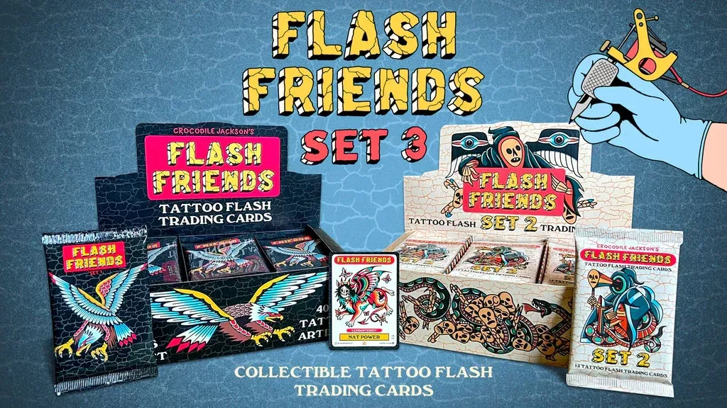 Flash Friends - Set 3: Tattoo Flash Trading Cards