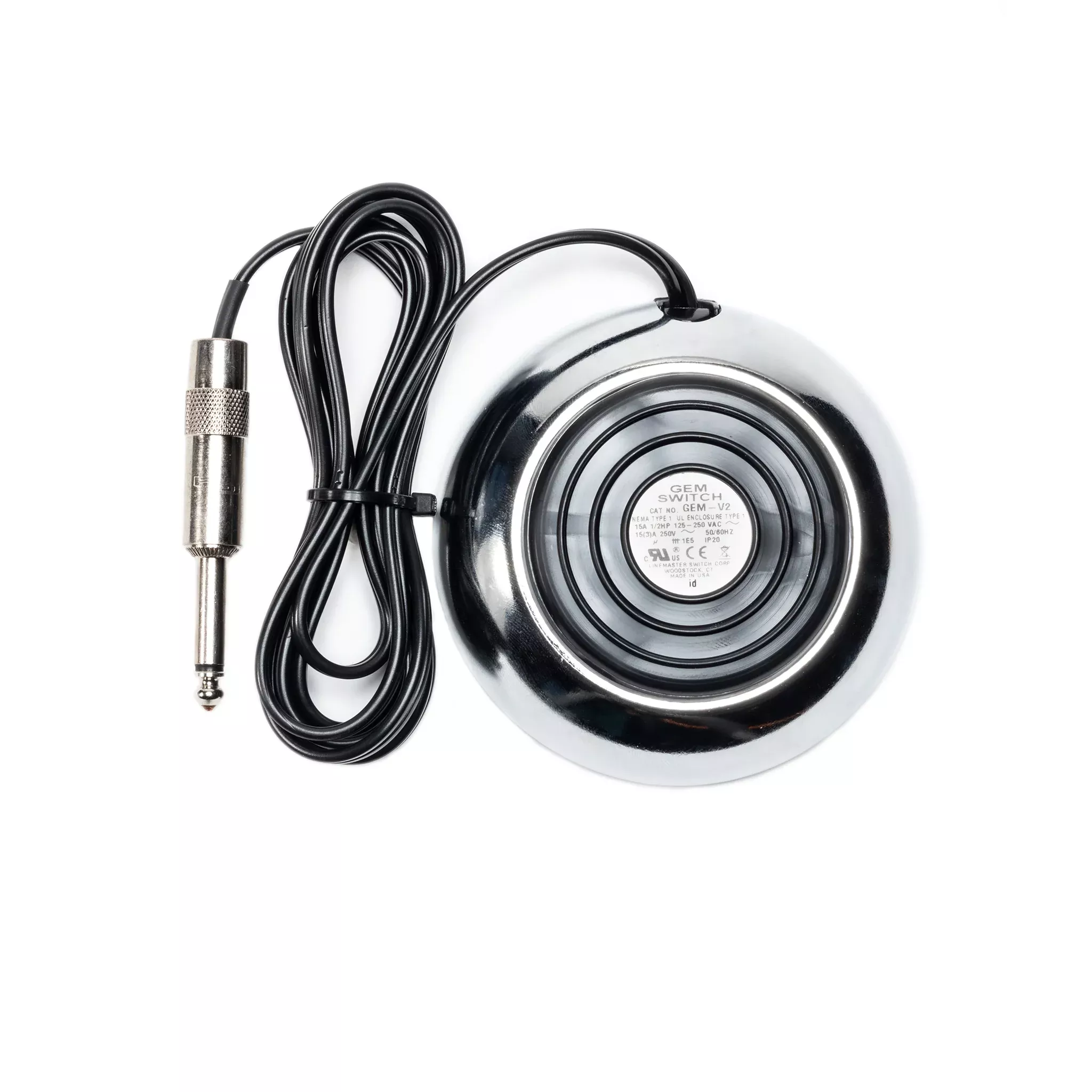 gem-foot-switch-chrome Gem Foot Switch - Chrome
