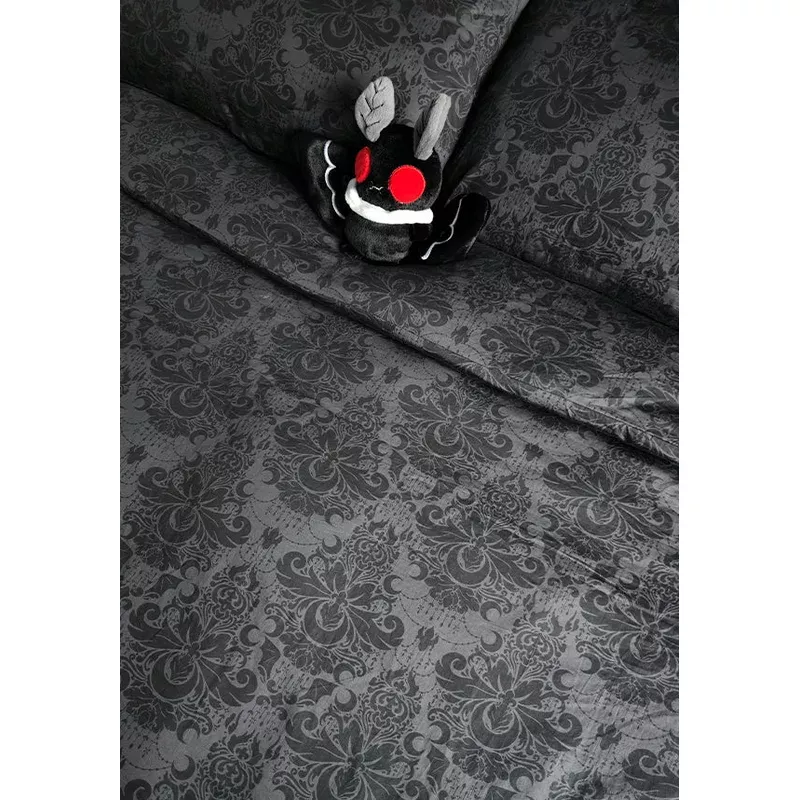 Good Mourning [Grey] | QUILT SET [QUEEN]