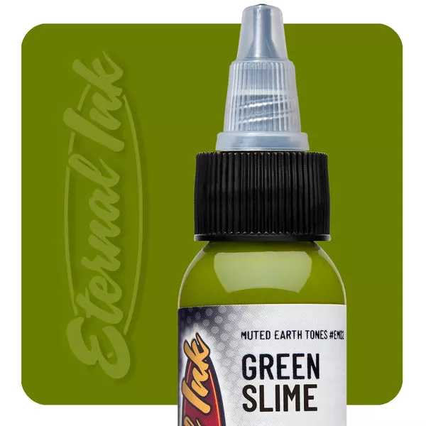 Green Slime-Muted Earth Tones