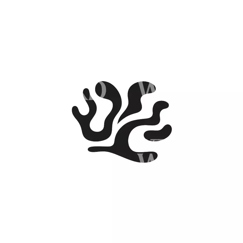 groovy-blob-shape-tattoo-design Groovy Blob Shape Tattoo Design