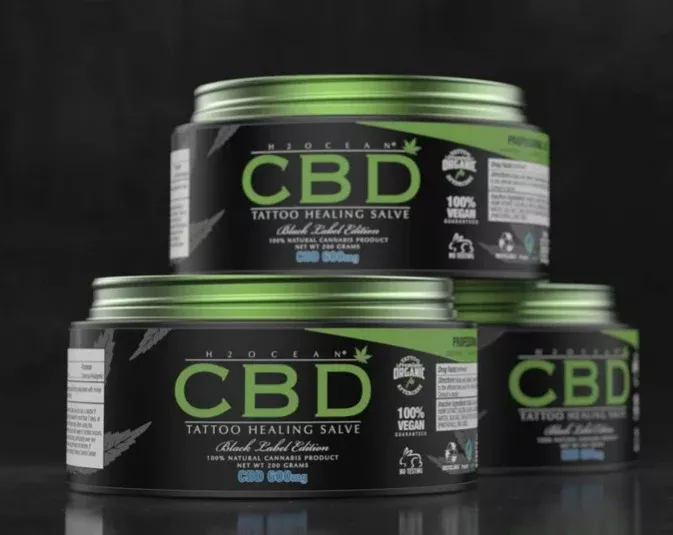 H2Ocean - CBD Tattoo Salve