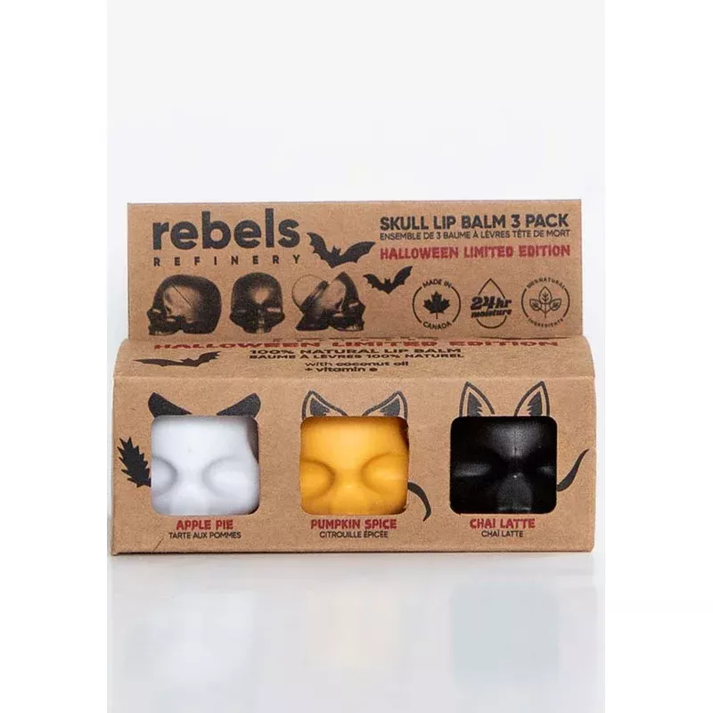 Halloween Edition Skull | LIP BALM [3 Pack]