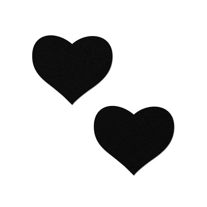 Heart [Black] | NIPPLE PASTIES