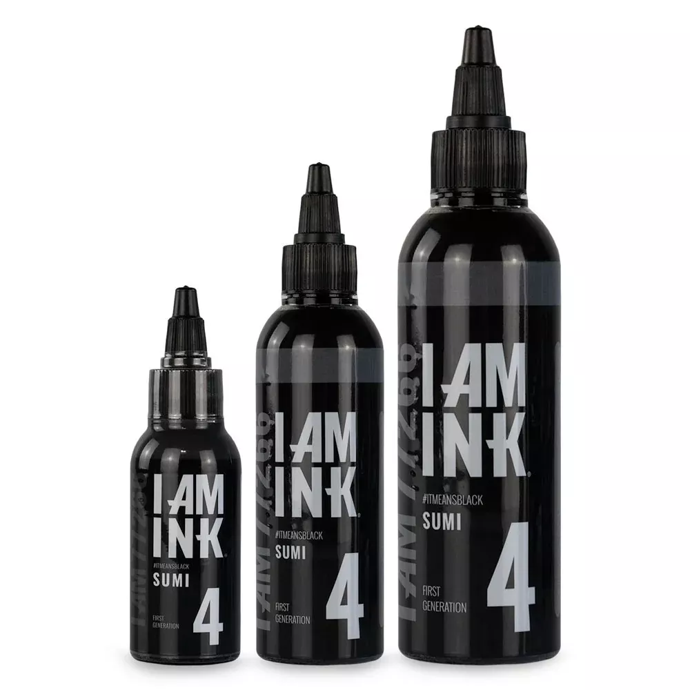 I AM INK-First Generation 4 Sumi-50ml