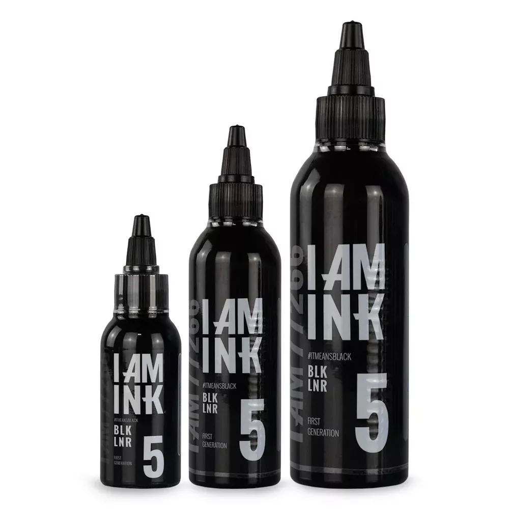 I AM INK-First Generation 5 Blk Lnr-50ml