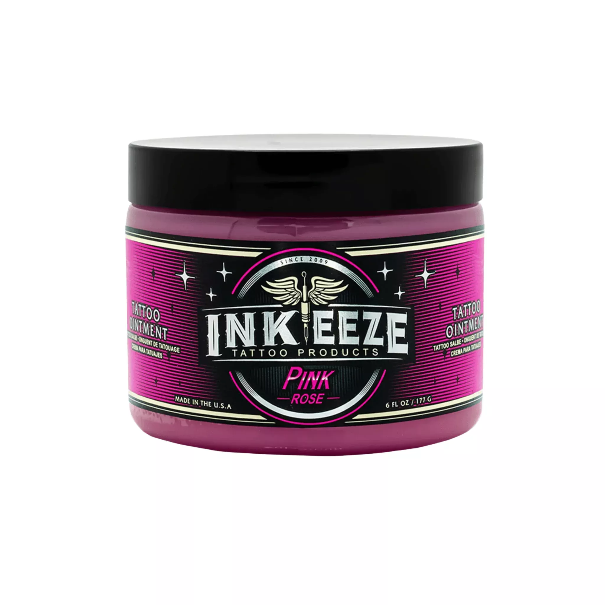 inkeeze-rose-onguent-de-tatouage-gomme-balloune-177g-6oz Inkeeze Rose - Onguent de Tatouage Gomme Balloune (177g/6oz)