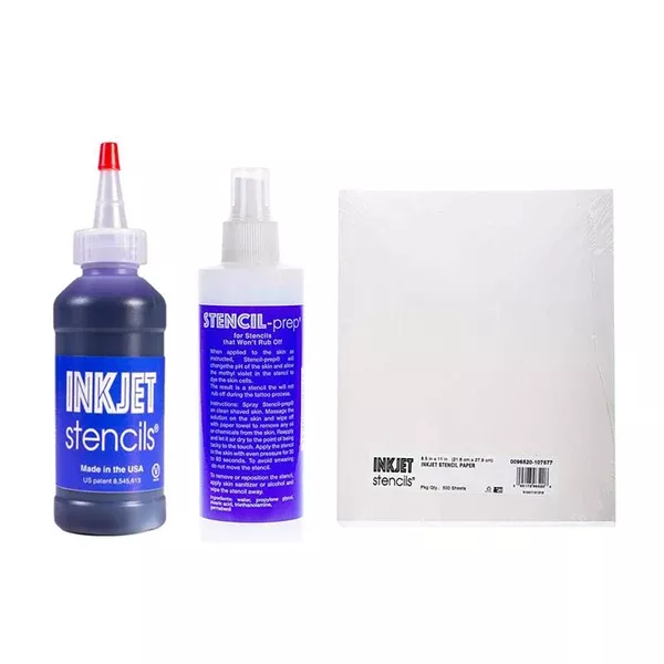 inkjet-tattoo-stencil-refill-kit-tracing-paper-spray-stencil-ink Inkjet Tattoo Stencil Refill Kit - Tracing Paper, Spray & Stencil Ink