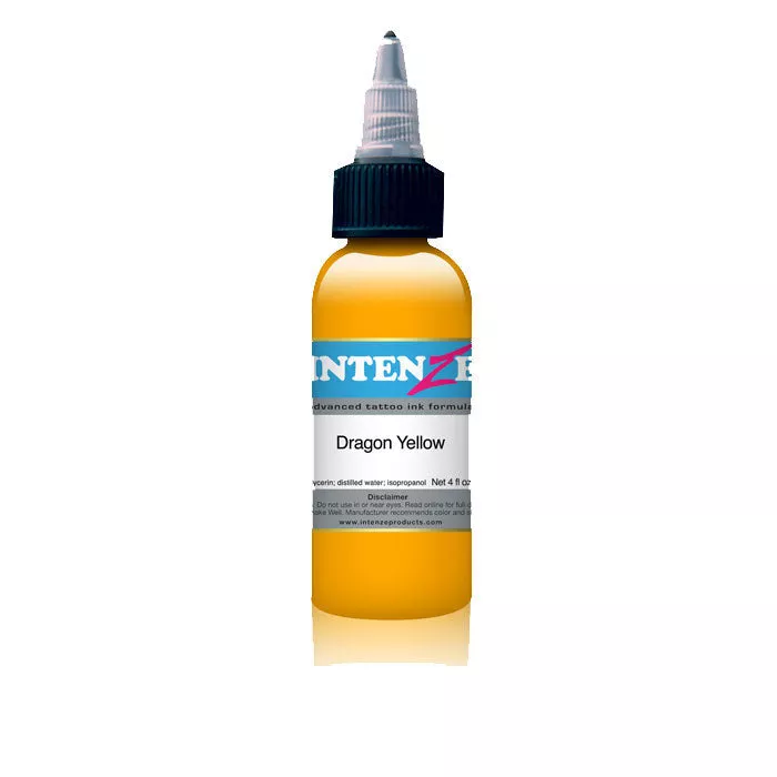 Intenze Ink - 1 oz. (dragon-Dragon Yellow)