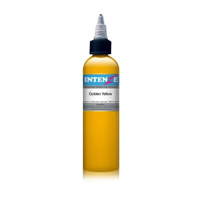intenze-ink-golden-yellow Intenze Ink - Golden Yellow