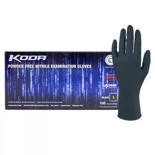 KODA BLACK NITRILE GLOVE