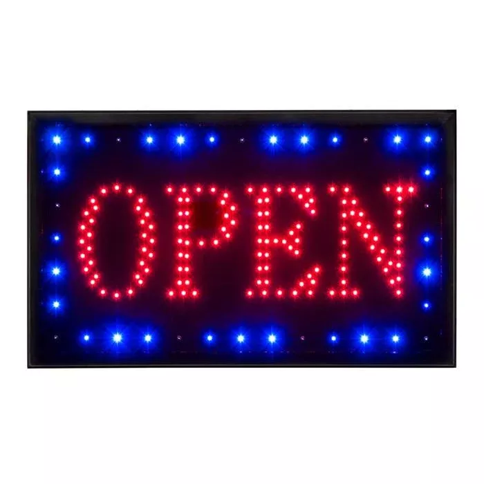 led-open-sign-with-revolving-border LED Open Sign with Revolving Border