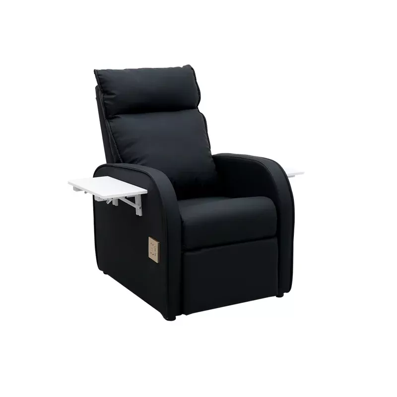 Luxe salon pedi couch | Black