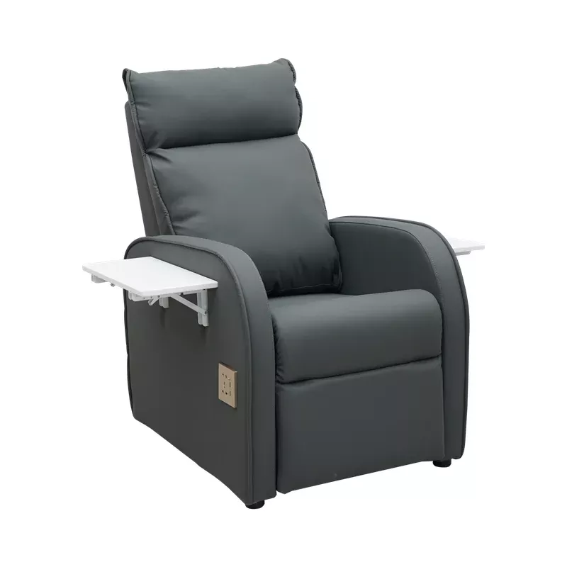 Luxe salon pedi couch | Grey