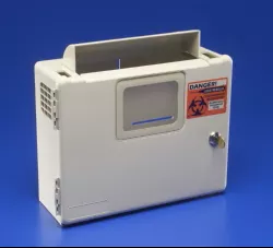 medline-sharps-locking-bracket-5-quart-sharps-lock-box-with-2-keys Medline Sharps Locking Bracket for 5 quart Sharps, Lock Box with 2 Keys.