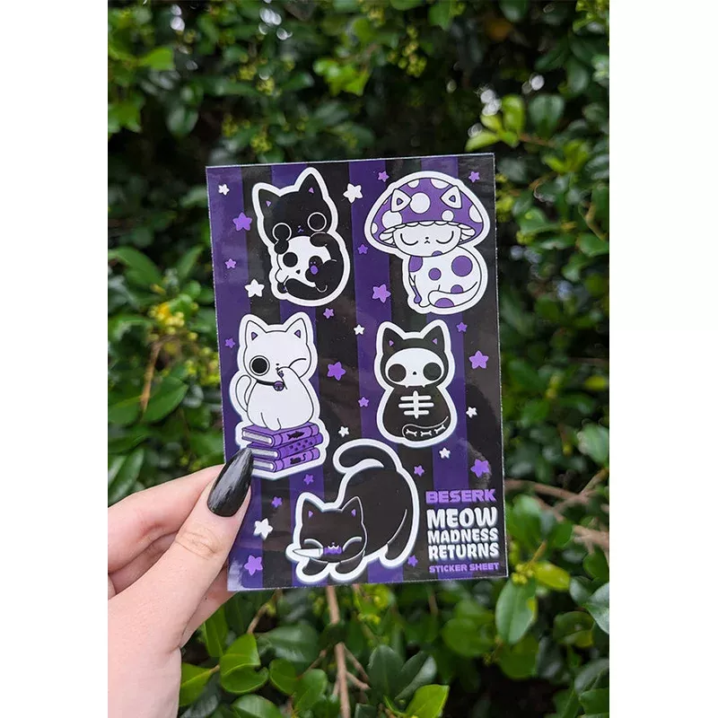 meow-madness-returns-sticker-sheet Meow Madness Returns | STICKER SHEET
