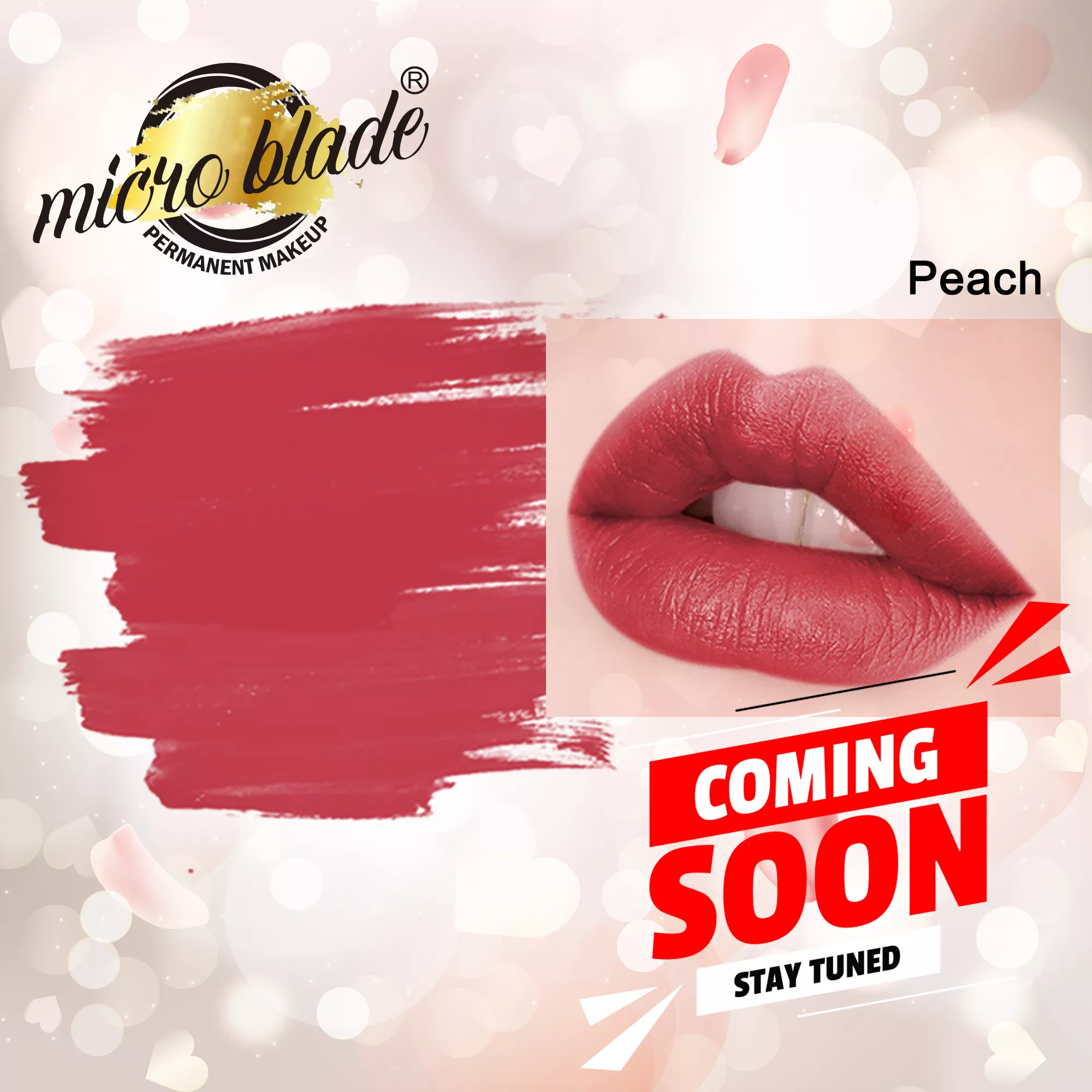 Micro Blade Pigment Peach — Pick Size