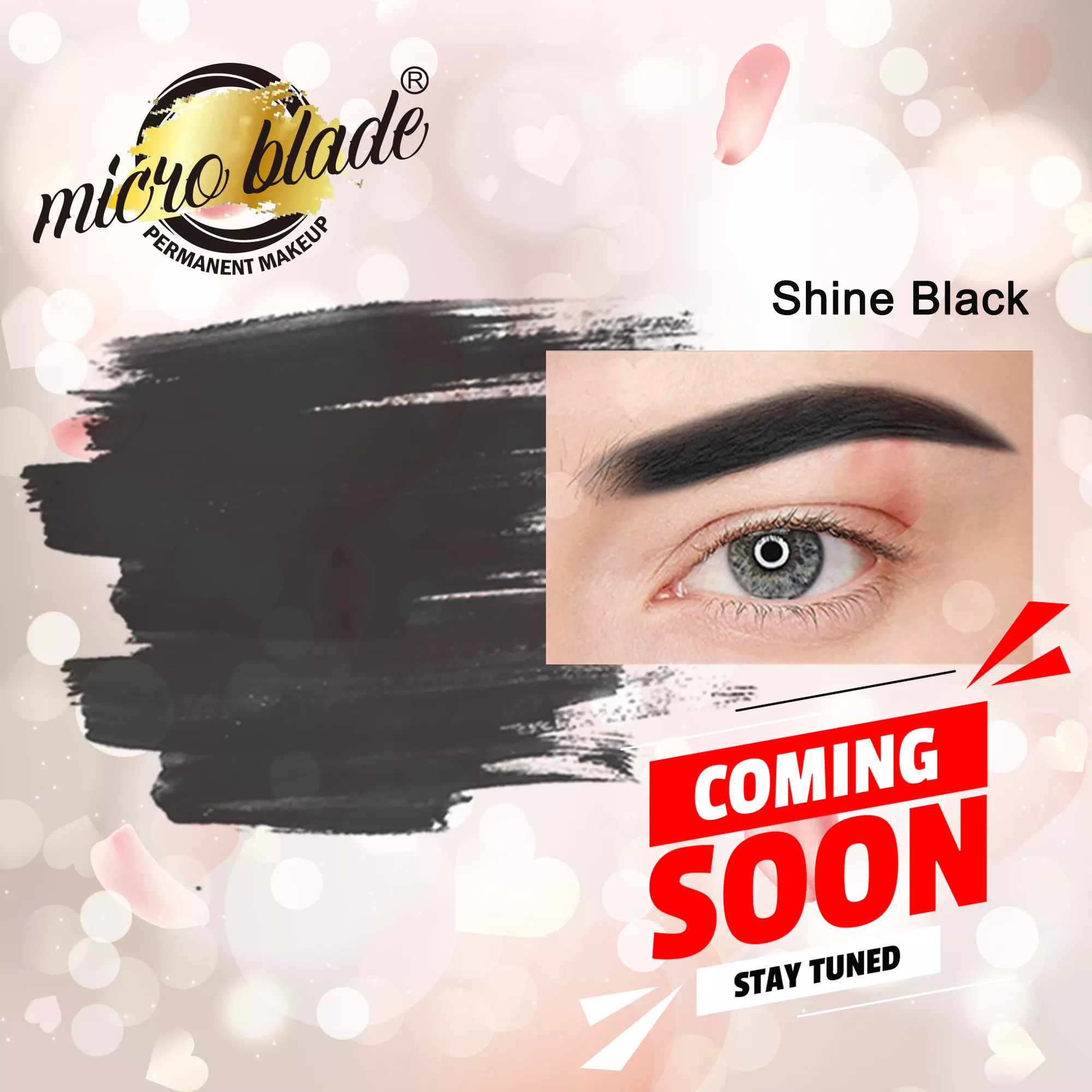 Micro Blade Pigment Shine Black — Pick Size