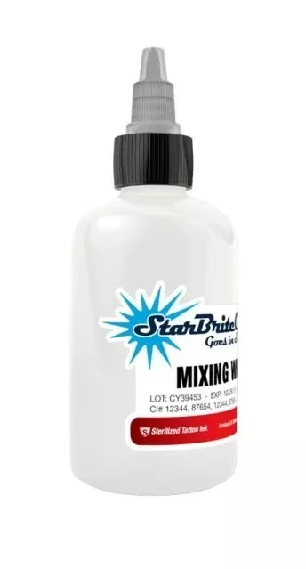 mixing-white-starbrite-tattoo-ink Mixing White - Starbrite Tattoo Ink