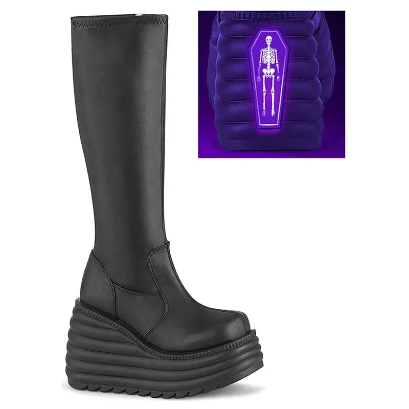 MORTE-300 [Black] | PLATFORM BOOTS [PREORDER]