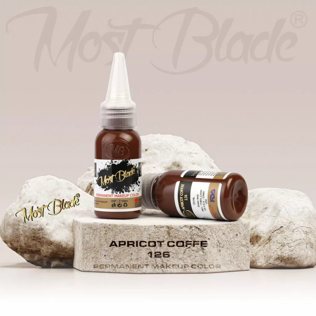 Most Blade APRICOT COFFEPigment 126 — Pick Size