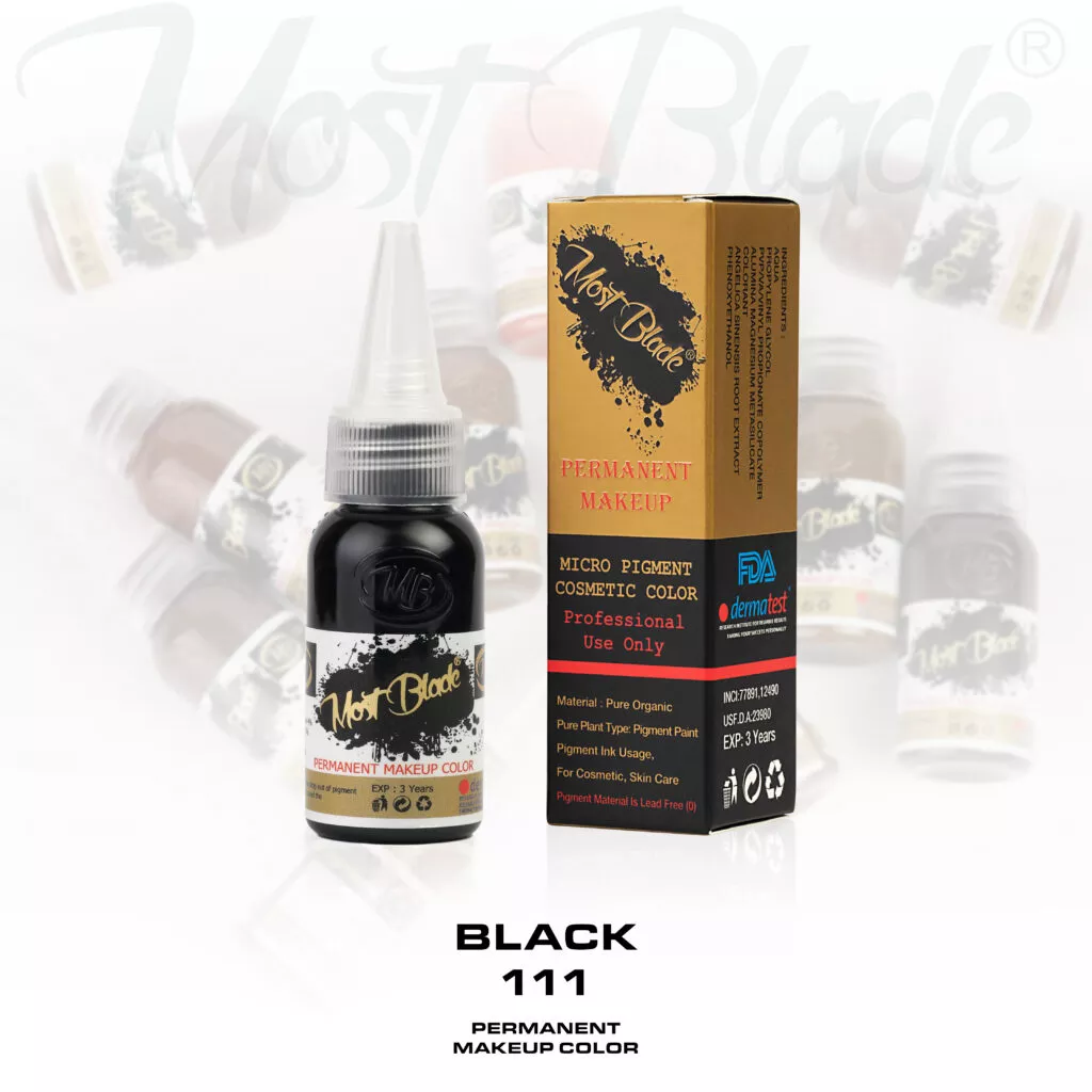 Most Blade Black Pigment 111 — Pick Size